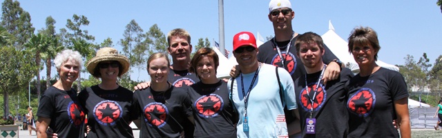 Chase Ingraham and Crew at the 2010 CrossFit Games