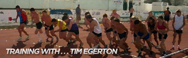 Training with ...Tim Egerton