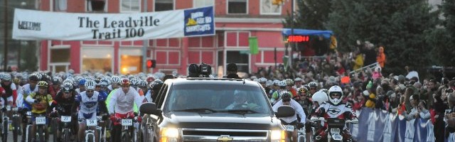 Leadville Front of the Race Helmet Cam