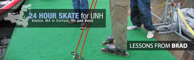 Learn to Inline Skate with Brad - Skate for UNH
