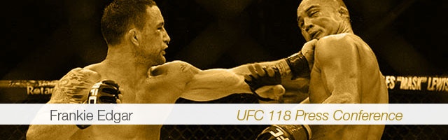UFC 118: Frankie Edgar Reflects on BJ Penn Win