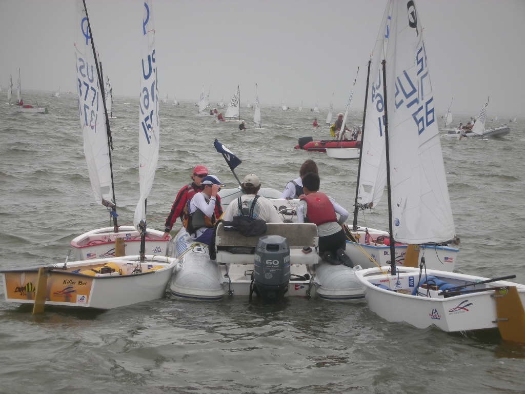 SFYC Opti Team Coach Boat