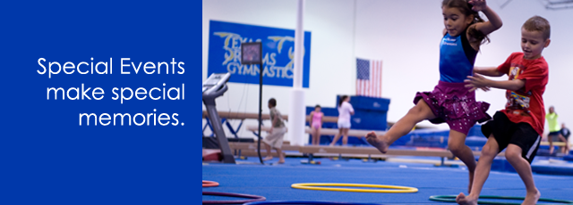 Birthdays, Camps, Open Gyms, OH MY!
