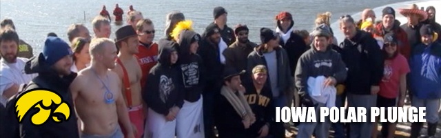Iowa Hawkeye Polar Plunge