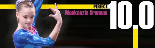 Video: Mackenzie Brannan scores a Perfect 10! 