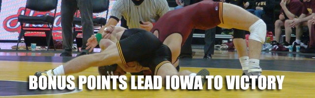 Bonus Points Lead Iowa to 19-17 Victory Over Minnesota