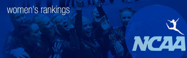 NCAA Womens Gymnastics Rankings - Jan 30, 2012