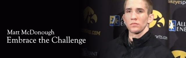 Matt McDonough Embrace the Challenge