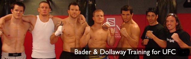 CB &Ryan Bader Training Session
