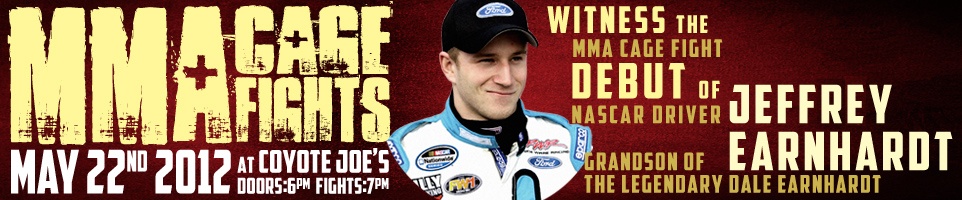 Click on banner to visit Earnhardts MMA Fight Web Page