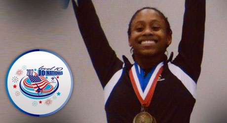 Aja Sims, Co-Champion for Jr D
