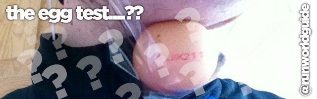 The egg test....