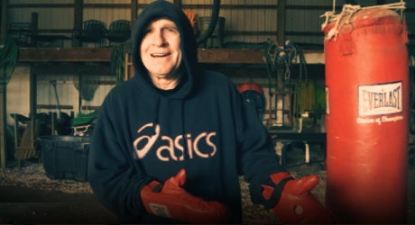 Dan Gable is on fire