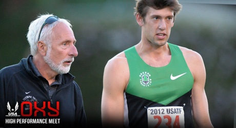 Andrew Wheating after getting beat in first 800 at 2012 USAT