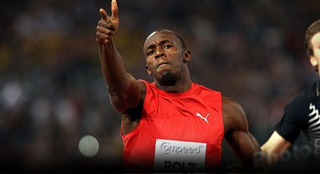 Bolt sends message to those questioning