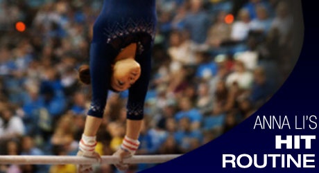Anna Li 6.8 sv Bar Routine (HIT)