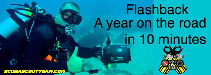 Scuba Scout Team road trip