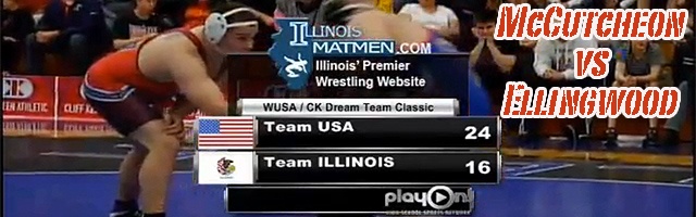 195 lbs match Jordan Ellingwood IL vs. Matt McCutcheon USA