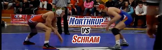 126 lbs match Connor Schram USA vs. Jordan Northrup IL