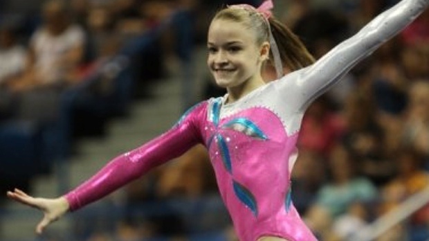 Watch Mackenzie Brannon Debut New Skill On Floor