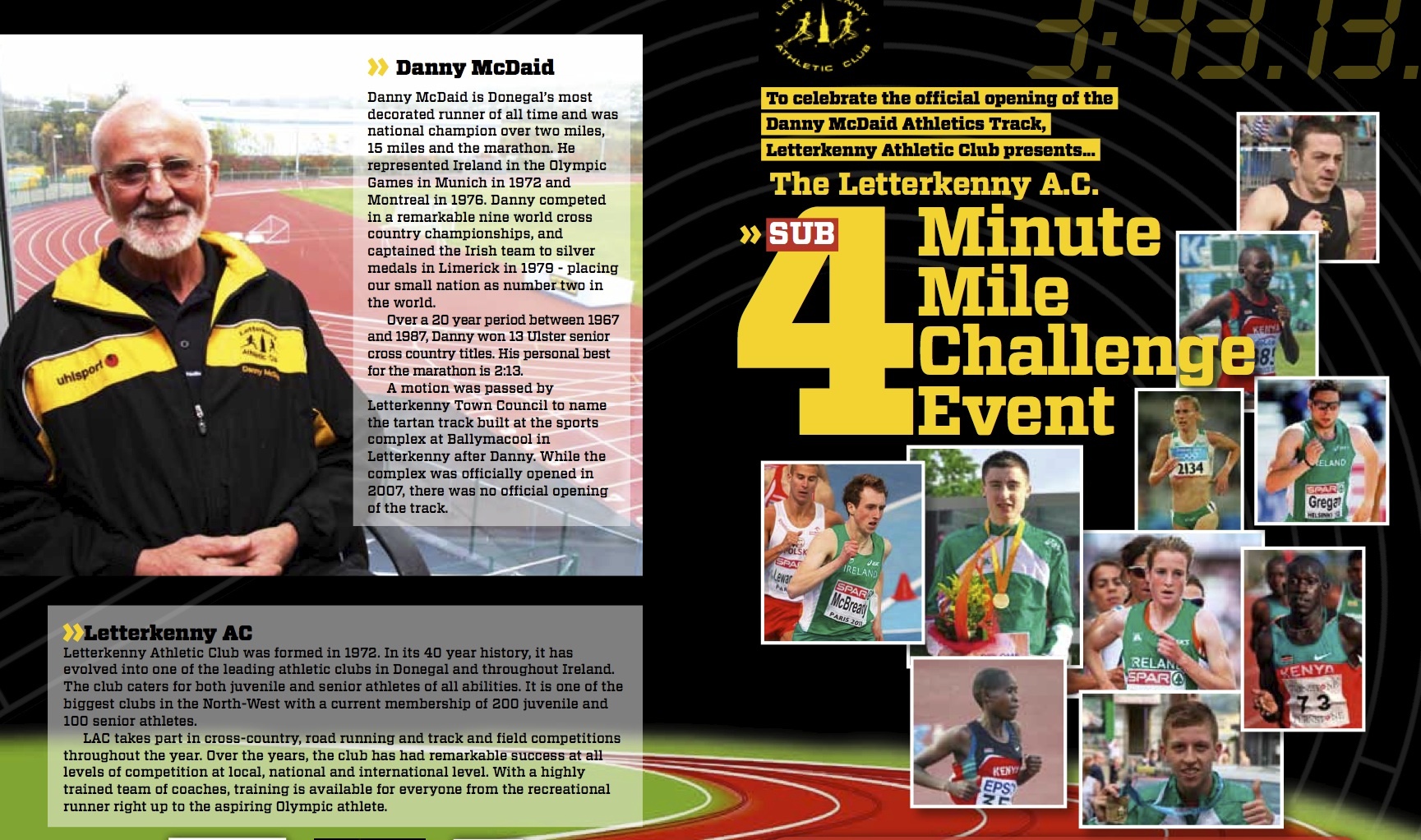 LAC sub 4 Min Mile