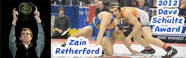 Retherford caps High School Career with Dave Schultz Award