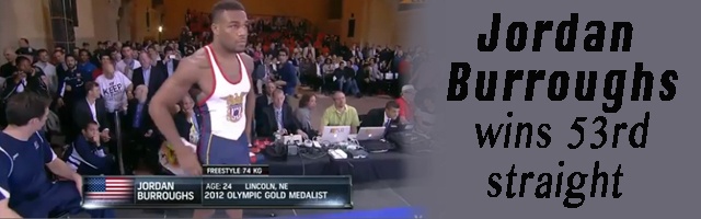 Jordan Burroughs wins 53rd match in Rumble - Universal Sport
