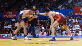 60kg Coleman Scott (USA) vs. Opan Sat (Russia)