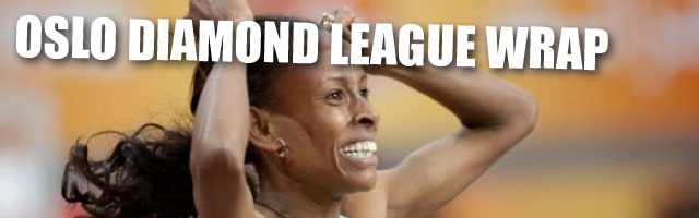 Oslo Diamond League: Bolt bites back