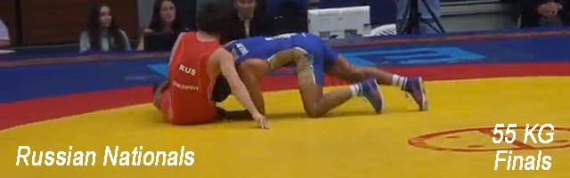 55 lbs finals Nariman Israpilov vs. Bazaar Zhalsapov