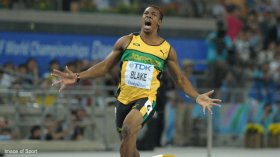 Blake Out for Moscow 200m